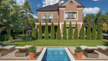 new backyard swimming pool