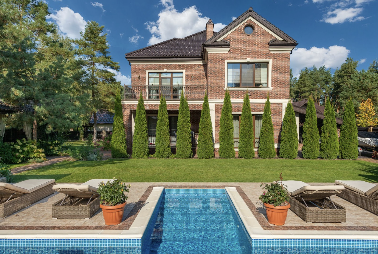 new backyard swimming pool