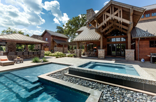 backyard pool