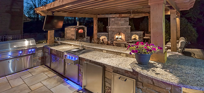 Outdoor grill setups sale